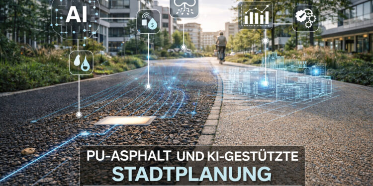 PU-ASPHALT UND KI-GESTÜTZTE STADTPLANUNG: WIE DATENBASIERT INFRASTRUKTUR ENTWICKELT WIRD