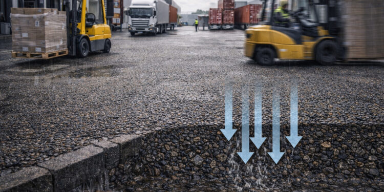 PU-ASPHALT IM INDUSTRIE- UND LOGISTIKBEREICH: BELASTBARKEIT TRIFFT AUF FUNKTIONALITÄT