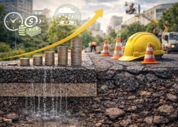 LEBENSZYKLUSKOSTEN: WARUM PU-ASPHALT WIRTSCHAFTLICH ÜBERZEUGT