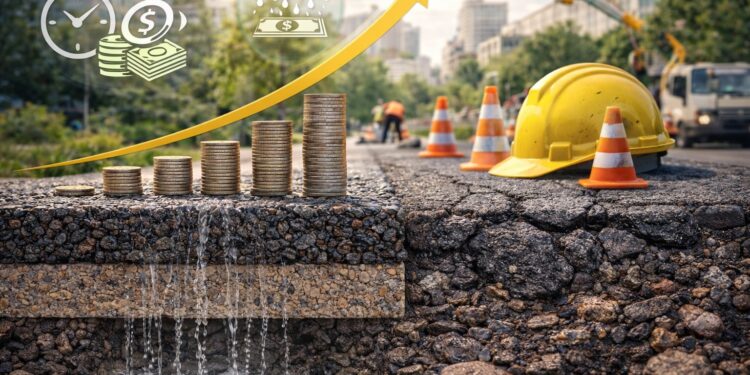 LEBENSZYKLUSKOSTEN: WARUM PU-ASPHALT WIRTSCHAFTLICH ÜBERZEUGT