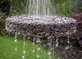 REGENWASSERMANAGEMENT UND STARKREGEN: PU-ASPHALT ALS ENTLASTUNGSSYSTEM