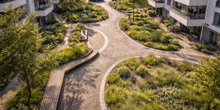PU-ASPHALT IM WOHNUNGSBAU UND IN QUARTIERSENTWICKLUNGEN: GRUNDLAGE FÜR LEBENSQUALITÄT