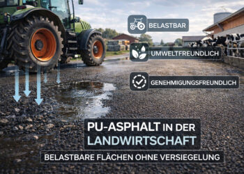 PU-ASPHALT IN DER LANDWIRTSCHAFT: BELASTBARE FLÄCHEN OHNE VERSIEGELUNG