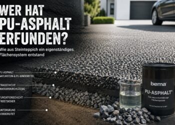 WER HAT PU-ASPHALT ERFUNDEN? WIE AUS STEINTEPPICH EIN EIGENSTÄNDIGES FLÄCHENSYSTEM ENTSTAND